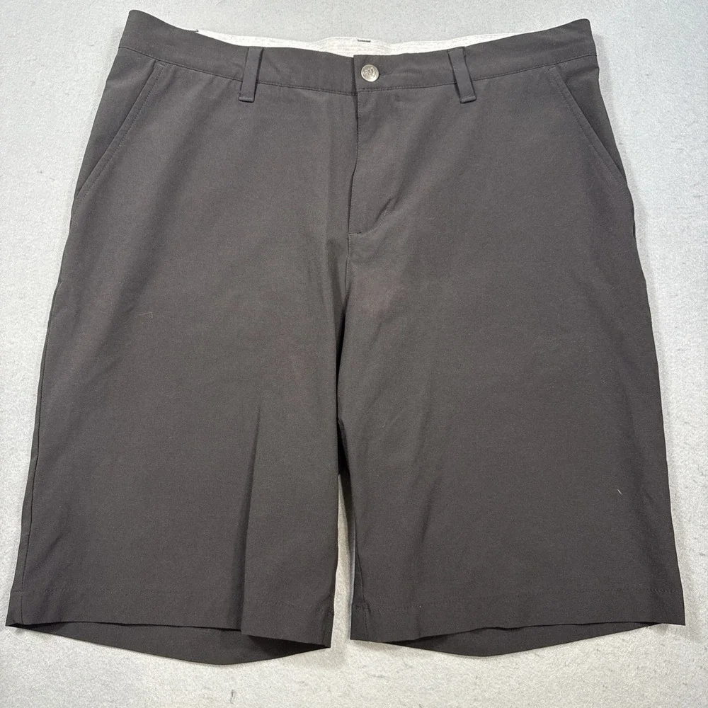 Adidas Shorts Mens 34 Black Golf Athletic Performance Stretch Lightweight